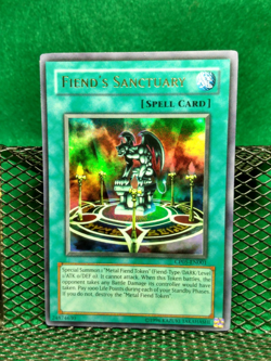 Yugioh - Fiend's Sanctuary - CP05-EN001 - Ultra Rare Promo - MINT/NM CONDITION! - Image 1