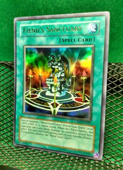 Yugioh - Fiend's Sanctuary - CP05-EN001 - Ultra Rare Promo - MINT/NM CONDITION! - Image 2