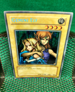 Yugioh - Gemini Elf - LON-000 - 1st Edition Secret Rare - Holo Line Bleed - VLP - Image 3