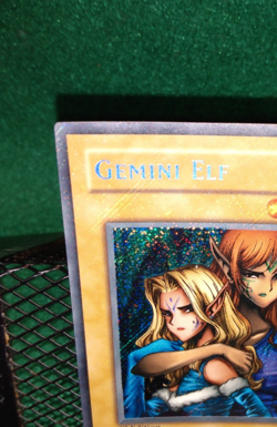 Yugioh - Gemini Elf - LON-000 - 1st Edition Secret Rare - Holo Line Bleed - VLP - Image 5