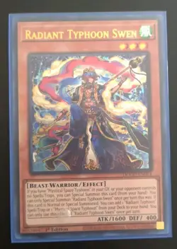 Yugioh Radiant Typhoon Swen DOOD-EN014 Ultra Rare 1st Ed NM - Image 1
