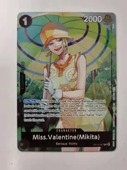 OP14-087 Miss.Valentine (Mikita) - Dash Pack Promo One Piece TCG English - Image 1