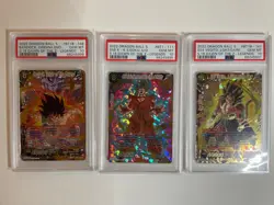 PSA 10 Complete SCR Set Dragon Ball Super Card Game Dawn of the Z Legends - Image 1