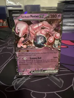 Team Rocket's Mewtwo ex 205 Sv: Scarlet & Violet Promo Cards Holo Bid #14 - Image 1