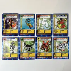 VGT Lot of 87 cards - 1999 Digimon Starter & Booster w/ 5 Holo & 1 Gold Foil - Image 4