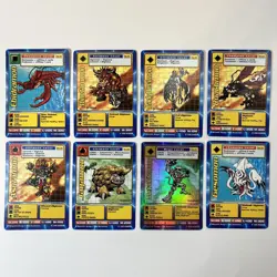 VGT Lot of 87 cards - 1999 Digimon Starter & Booster w/ 5 Holo & 1 Gold Foil - Image 5