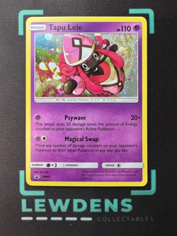 Tapu Lele - SM45 - Cosmos Holo - Sun & Moon Black Star Promo - Pokemon Card - Image 1