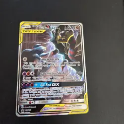 Pokemon TCG Garchomp & Giratina GX SM193 Sun & Moon Promo Card Near Mint - Image 1