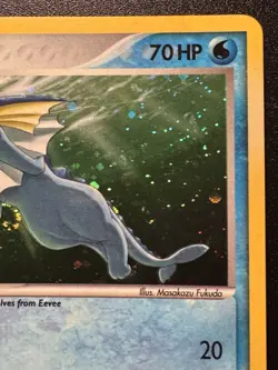 Vaporeon 6/17 POP Series 3 Promo Pokemon Card Holo Foil Rare Swirl LP - Image 4