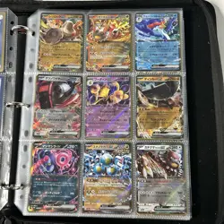 Huge Binder Collection Lot of 170+ Pokemon Cards Mixed Holo Full Art LP/NM Gift - Image 3