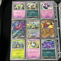 Huge Binder Collection Lot of 170+ Pokemon Cards Mixed Holo Full Art LP/NM Gift - Image 5