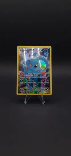 Pokemon TCG Manaphy XY113 Black Star Promo Holo Card Near Mint Condition - Image 1
