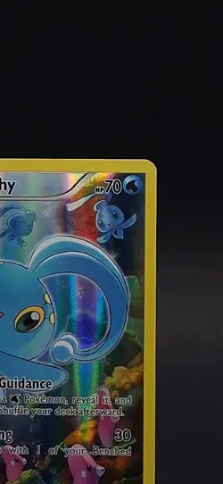 Pokemon TCG Manaphy XY113 Black Star Promo Holo Card Near Mint Condition - Image 4