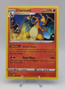 Charizard - Pokemon - 001/015 - McDonald's Promo Card MINT - Image 1