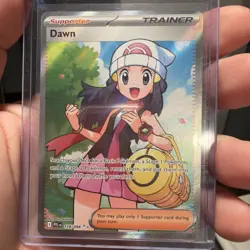Dawn 118/094 Ultra Rare Full Art NM Pokemon Card PFL Phantasmal Flames - Image 1