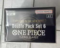 One Piece Card Game Double Pack Set Vol. 6 DP-06 New Sealed Unopened - Image 5