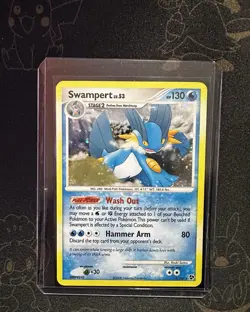 Pokemon Swampert TCG Great Encounters Holo Card 9/106 Rare - Image 1
