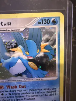 Pokemon Swampert TCG Great Encounters Holo Card 9/106 Rare - Image 3