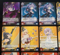 Neptunia PURPLE HEART COMPA IF Lot of 35 Set Unlimited vs Card Game Anime TCG - Image 3