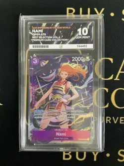 One Piece OP09-070 Nami Gengar Premium Card Col Vol 4 ACE 10 Perfect Subs POP 1 - Image 1