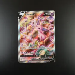 Espeon V 180/203 Pokemon Evolving Skies Holo Full Art Card - Image 1
