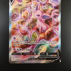 Espeon V 180/203 Pokemon Evolving Skies Holo Full Art Card - Image 3