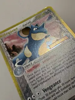 NIDOQUEEN [Delta Species] 7/101 EX Dragon Frontiers REVERSE HOLO Pokemon card NM - Image 4
