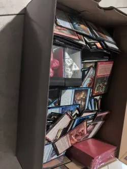 Magic The Gathering Collection Lot, Sleeves Dice And Cards - Image 3