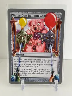 Water Gun Balloon Game | Unhinged Set 2004 MTG Magic Cards - Image 1