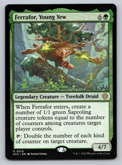 Ferrafor, Young Yew - Commander: Lorwyn Eclipsed MTG - BC - Image 1
