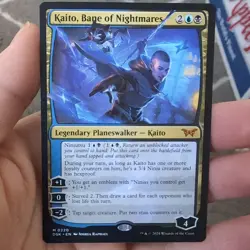 Kaito, Bane of Nightmares Duskmourn MTG single Planeswalker Magic the Gathering - Image 3