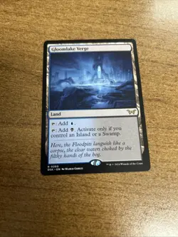 Gloomlake Verge Duskmourn: House of Horror Regular NM-M Unplayed MTG - Image 1