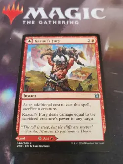 Mtg. Kazuul's Fury. Zendikar Rising. Nm - Image 1