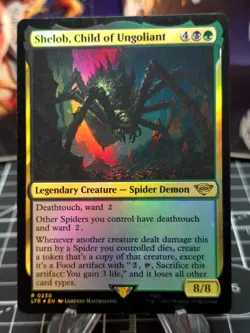 FOIL Shelob, Child of Ungoliant Foil MTG LORD OF THE RINGS NM - Image 1