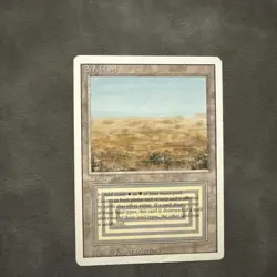 Scrubland Revised Edition 3rd Dual Land Magic: The Gathering Rare - Image 1
