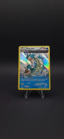 Pokemon Gyarados TCG Full Art Holo Rare Card 21/98 XY Ancient Origins NM - Image 1