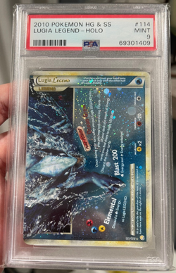 2010 Pokemon HG & SS Lugia Legend Sequential Cert Set 113 114 Holo PSA 9 MINT - Image 4