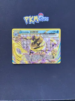 Pokemon TCG Greninja BREAK Breakpoint 41/122 Ultra Rare LP. - Image 1
