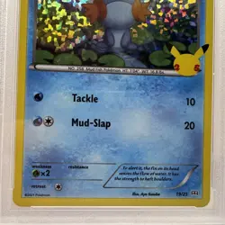2021 POKEMON MCDONALD'S COLLECTION 25th ANNIVERSARY #19 MUDKIP HOLO - PSA 9 MINT - Image 3