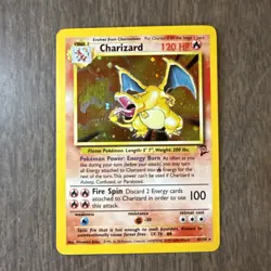 Pokemon TCG Charizard 4/130 Holo Rare - Base Set 2 - Image 1