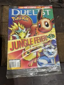 Duelist Magazine No. 41 Sealed Pokemon Jungle Pikachu Promo Vintage WOTC - Image 1