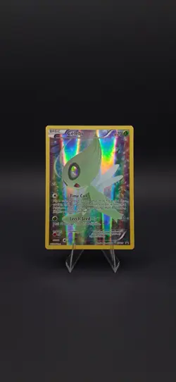 Celebi XY111 Full Art Holo Mythical Collection Promo Pokemon Near Mint Condition - Image 1