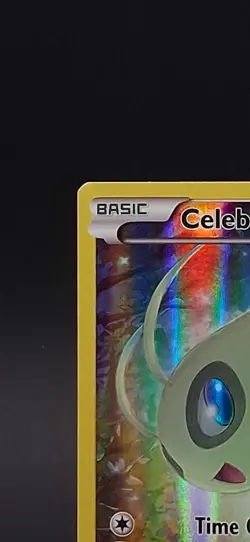Celebi XY111 Full Art Holo Mythical Collection Promo Pokemon Near Mint Condition - Image 4
