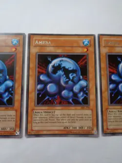 Playset: 3x Ameba MRL-010 (Rare, Unlimited, Lightly Played / LP) Yugioh - Image 4
