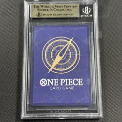 2025 ONE PIECE ROYAL BLOOD OP10-118 MONKEY D. LUFFY SEC PARALLEL BGS 9.5 - Image 2