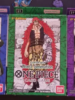One Piece Super Pre-Release Sealed Decks 1st Edition ST02, ST03, ST04 - Image 3