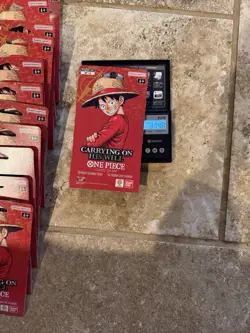 One Piece OP-13 CARRYING ON HIS WILL Sleeved Booster Pack Heavy 37.48G🔥 - Image 1
