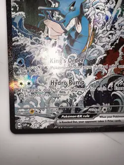 Pokemon TCG Scarlet & Violet Shrouded Fable Kingdra EX Ultra Rare Card 131 NM - Image 5
