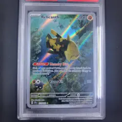 Pokemon TCG Relicanth 173/162 Temporal Forces Illustration Rare Card PSA 10 - Image 4