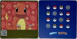 2024 Oreo x Pokemon Special Edition Charmander Photo Card #004 Asia Exclusive - Image 1